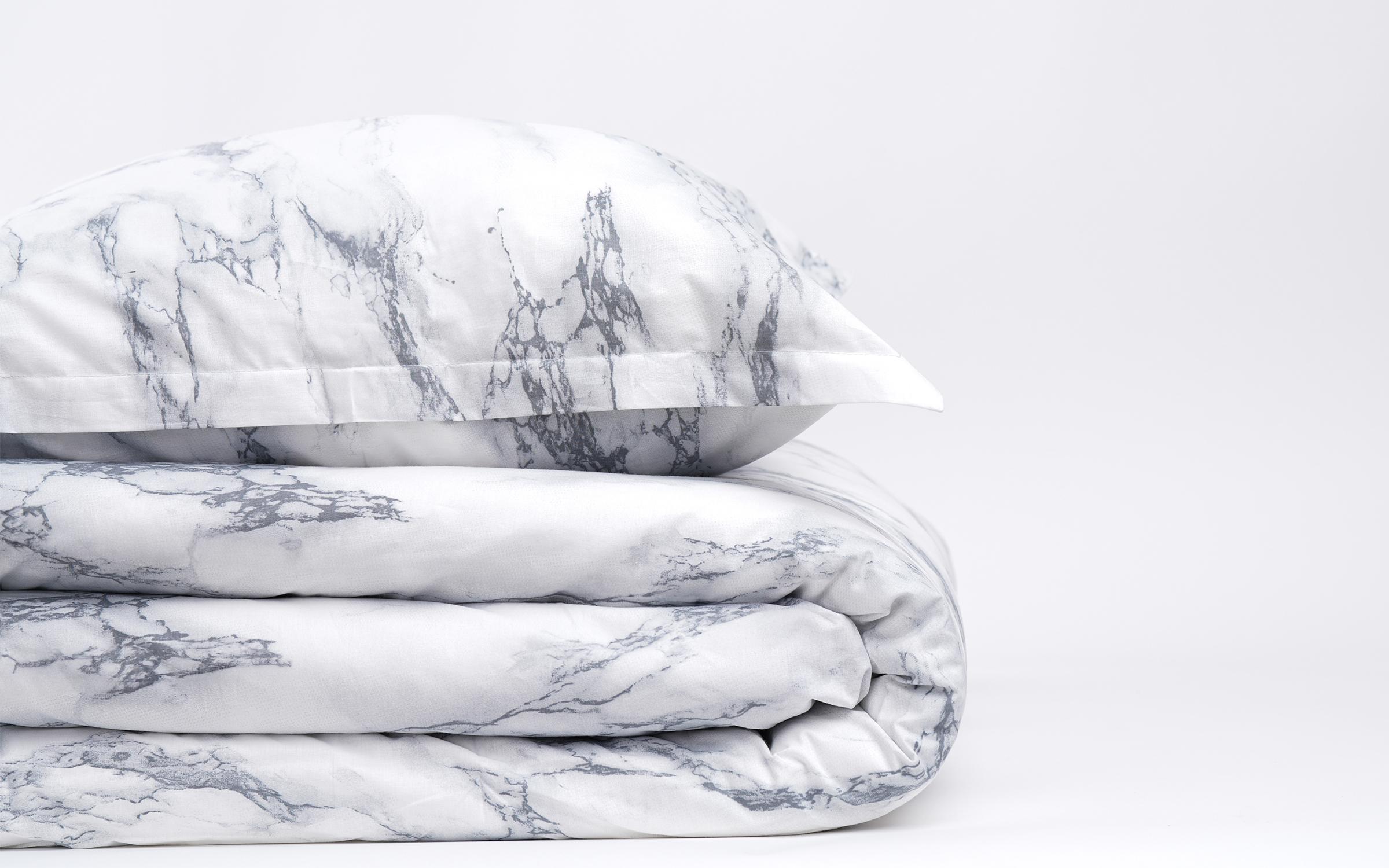 3 parts 200/220 cm; Ranforce 100% Cotton Marble, multicolored  2